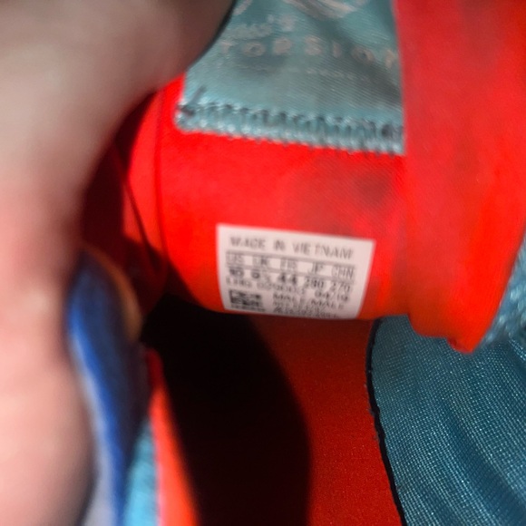 ADIDAS TORSION LIMITED EDITION MENS SIZE 10 CYAN SHOES - Picture 5 of 8